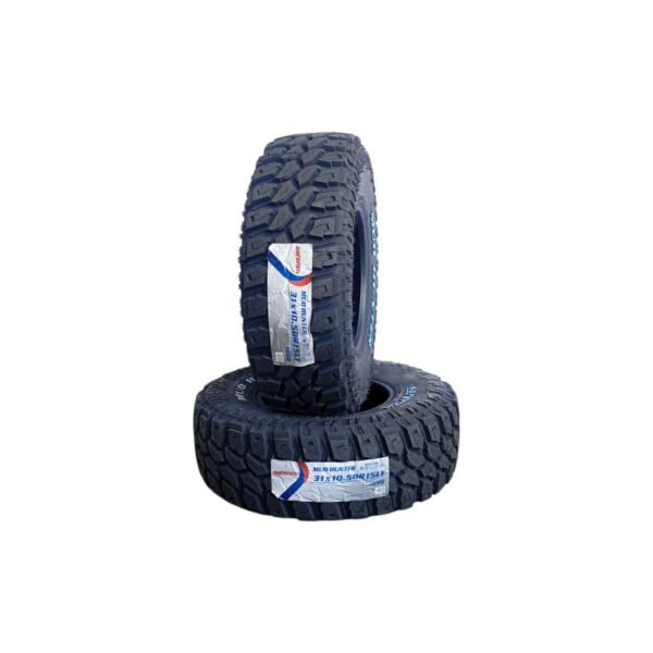 ARO15 31X10.50R15 SAFERICH MUD HUNTER MT 6PR LETRA BLANCA
